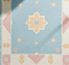 Handmade Geometric Wool Rug